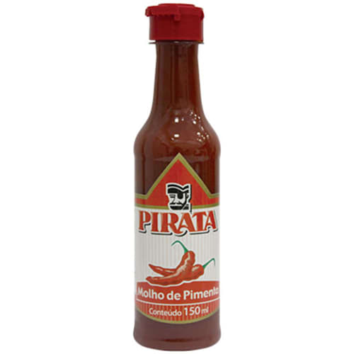 Molho de Pimenta Pirata 150ml - 6 Unidades